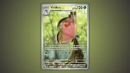 Vivillon's card in the Surging Sparks expansion (Image via The Pokemon Company)